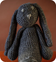 photo de lapin en crochet